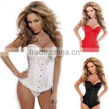 2015 Women Full Body Sexy Waist Slimming Corset With G-string