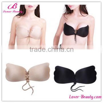 High Quality Push Up Sexy Women Mature Backless Strapless Bra