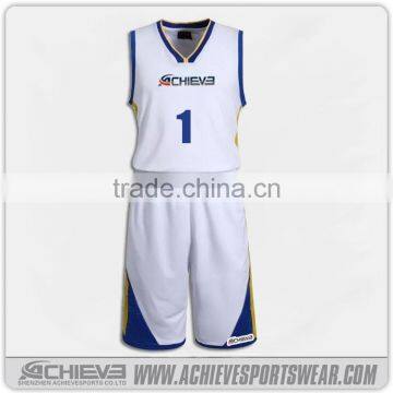 blank sublimation custom baketball jerseys