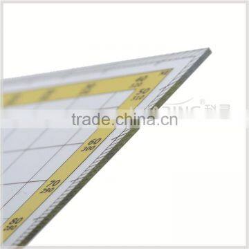 Kearing Plastic Square Ruler for Flight Industry High Quality Protractors# KPP-6 photo-5