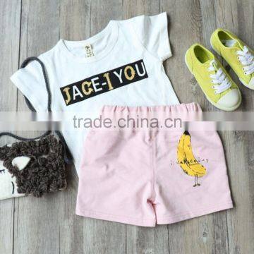 Children Beach Shorts in Summer Baby Kids Wild Shorts Banana Print Short Pants photo-2