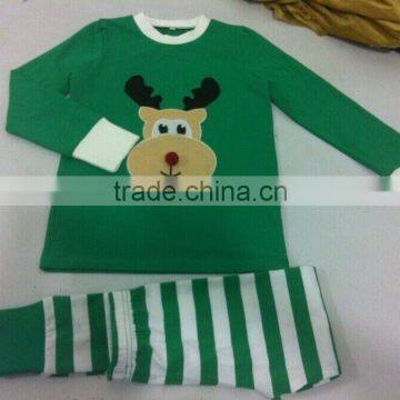 High quality christmas clothes for boys children clothes set