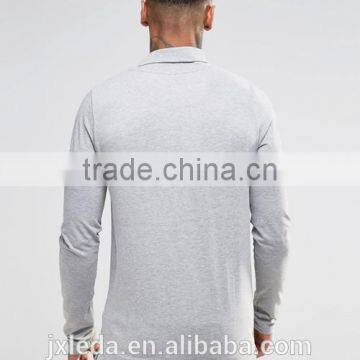 Long Sleeve Casual Street Top Wear, OEM Cheap Blank Sports Golf Gym T-shirt Men Wholesale photo-2