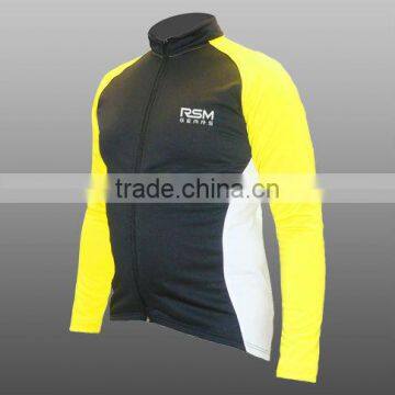 Long Sleeve Cycling Jersey with Full Zip