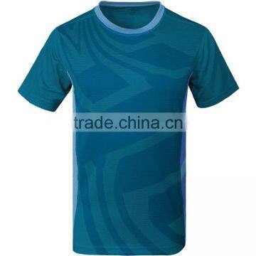 New Fashion Design Short Sleeve Quick Dry Sportswear Running T Shirt 100% Polyester Shirt Plain photo-5