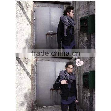 Free Size Hot Sale Korean Style Latest Woolen Scarf With Sleeve Novelty Winter Hijab Scarf,muffler photo-5