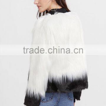 Runwaylover 5487 New Design White and Black Winter Fur photo-2