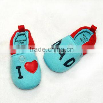 "I Love Dad" Embroidered Baby Footwear photo-6