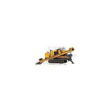 Hydraulic Horizontal Directional Drilling Rigs 110kw With Rubber Crawler Belts