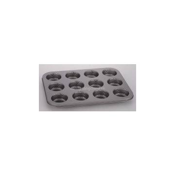 Non-Stick Carbon Steel 12Cups Cake Mould Making Moulds For Bread,Cake Pan Mould photo-2