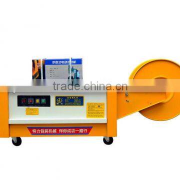 Low table Semi-automatic Strapping Machine for cartons