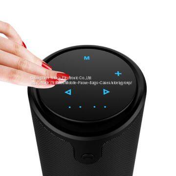 S8 HIFI Touch Control Portable Wireless Bluetooth Speaker With Sling Cover Car Music Speaker photo-2