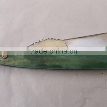 Single Blade Stainless Steel Metal Shaving Razor With Wood Handle photo-3