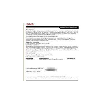 L-SL-29-UC-K9=