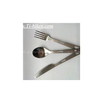 Titanium Flatware & Titanium Spoon