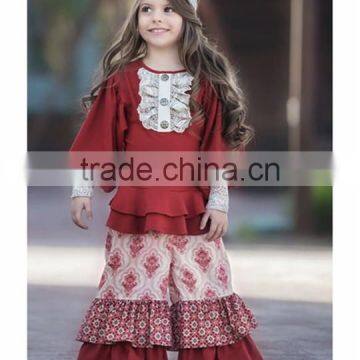 new style ruffle clothes sets princess outfit girls clothing