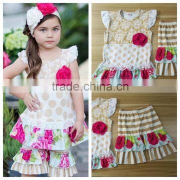 Cute Girls Easter Holiday Romper Beautiful Bunny Embroidered Baby Girls Rompers For Wholesale photo-4