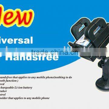 In Car Speaker for Mobile Phone Holder Solar Handsfree