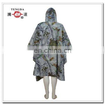 Dampproof Mat Sunshade Camouflage Backpacking Poncho Raincoat photo-3