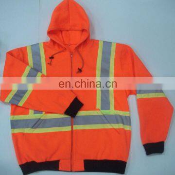 Cheapest safety reflective red jacket with OEM design KF-059