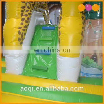AOQI Cheap Price Safari Park Inflatable Combo Jumper With Slide for Kids photo-6