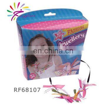 NEW!Fashion jewellery kit-DIY beads set /make your own necklace/diy necklace kit for kids -68107