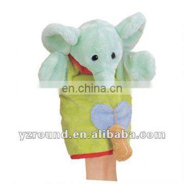 stuffed animal pattern elephant hand puppet glove doll toy gift