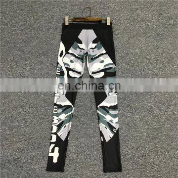 Women Printed Camouflage Pattern Sports Leggings Pnats Gym Clothes Girls Yoga Pants for Girls photo-5