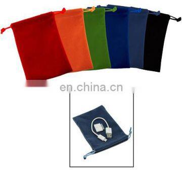 cheap jewellery gift package velvet drawstring bags