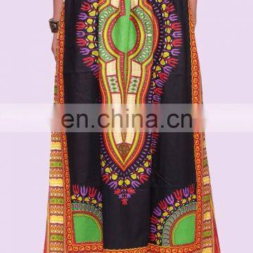Indian Handmade NEW Women Luxury Traditional Print Dashiki Skirt Dress Long Skirt Maxi photo-4
