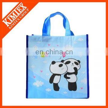 Happy Sky Blue Non Woven Shoulder Shopping Bag