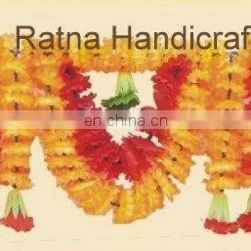 Bandanwar Flower Toran Indian Home Decor Diwali Door Decoration