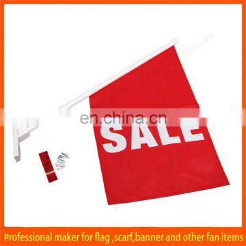 custom advertising wall promotion flags