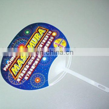 plastic glue manual hand held fan