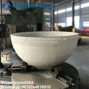 stainless steel hemisphere elliptical Hemispherical head for pressure vessel and boilers