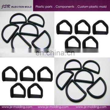 Dongguan professional manufacturer make mould and wholesale high quality and factory price customized D ring belt buckle plastic