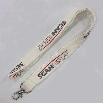 Hot Sales Eco-friendly Bamboo Materials Silkscreen Printing Lanyard photo-2