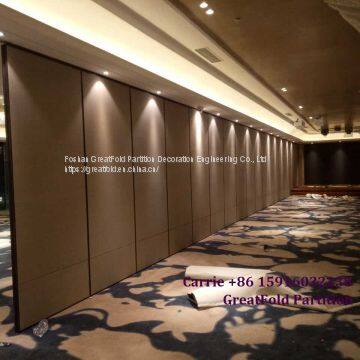 Durable restaurant light flexible movable partition wall