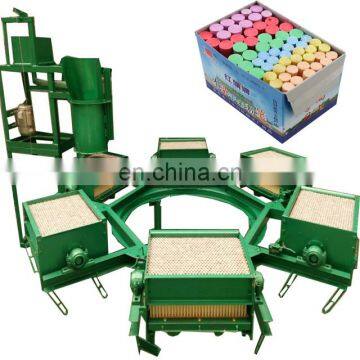 low price  high speed chalk maker white colorful chalk making machine