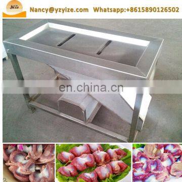Chicken Gizzard Fat Remover Skin Peeling Machine Duck Stomach Cleaner Machine