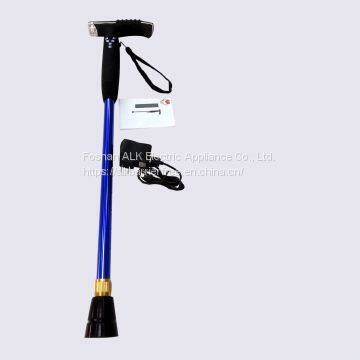MP3 Lighting Flashing Alarm FM Radio Umbrella Walking Stick Cane photo-2