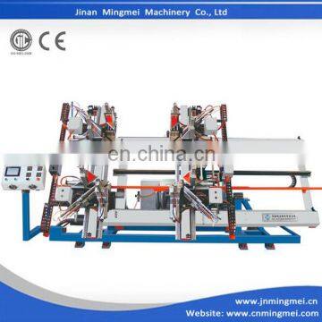 PVC welding machine /upvc window welding machine /4 head pvc window door production line SHJ4-120*3500