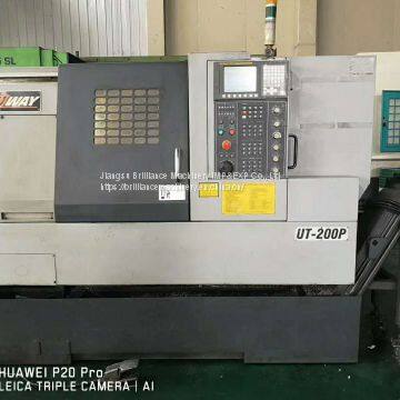 Taiwan Accuway UT-200P CNC Slant Lathe