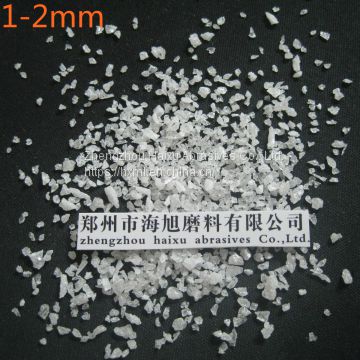 China High Quality White Corundum 1-2mm Refractory