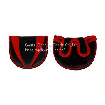 Mallet Type Personalize Embroidery Golf Putter Head Cover photo-3