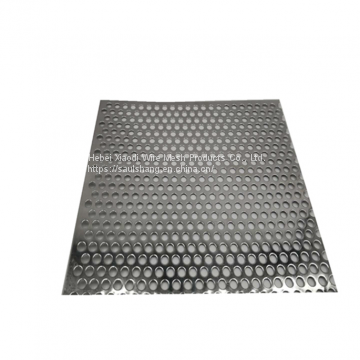 SUS304 perforated metal mesh 0.5mm aperture 1.09mm hole center distance  for sugar industry China supplier