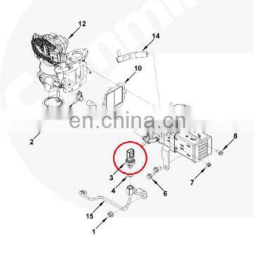 4928594 4921746 4903479 4087989 Foton Cummins ISF2.8 ISF3.8 QSB6.7 Exhaust Gas Pressure Sensor
