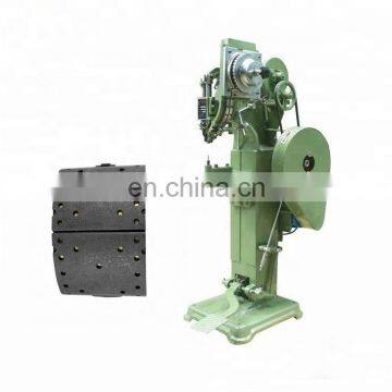 Foot press auto brake lining rivet machine