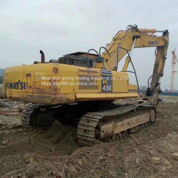 USED  JAPAN  KOMATSU  PC450-7  CRAWLER  EXCAVATOR  SALE