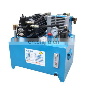 Factory direct hydraulic pump unit 100L-5HP-PV2R1 with low price